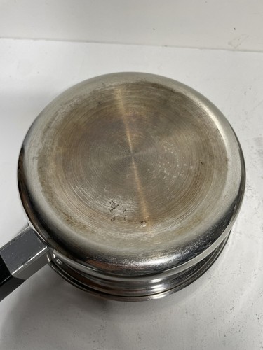 Saladmaster T304S 1 Qt & 2 Qt Tri-Clad Saucepan Pot Pan Stainless Vapo Lid - Picture 10 of 23