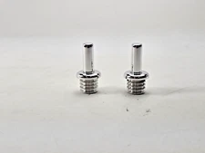 2010-2015 Camaro Chevy Chevrolet Upper Door Lock Pins Bezel Studs  Pair Polished