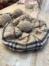 Authentic Burberry Hat And Scarf Set Children  s