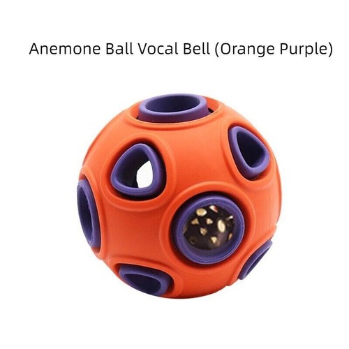 Pet Dog Ball with Sound Rubber Bouncy Catch Ball Tough Durable Training Toy Ball - Picture 7 of 25