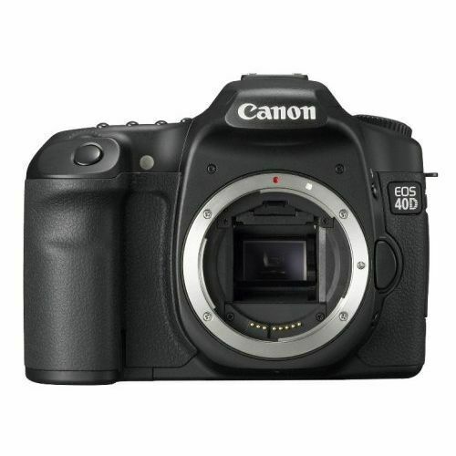 Canon EOS 40D 10.1MP Digital SLR Camera - Black (Body Only ...