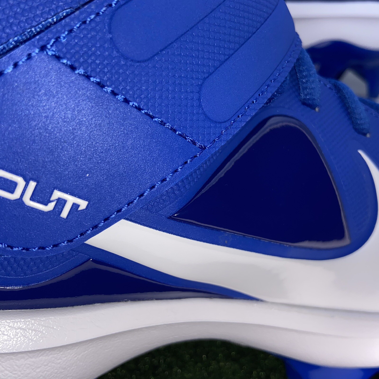 Nike Molded Baseball Cleats Force Trout 7 Pro MCS Blue Size 11.5 CT0828