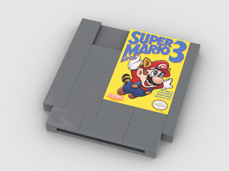 Custom LEGO 71374 NES Cartridges Stickers Labels for MOC CHOOSE YOUR OWN