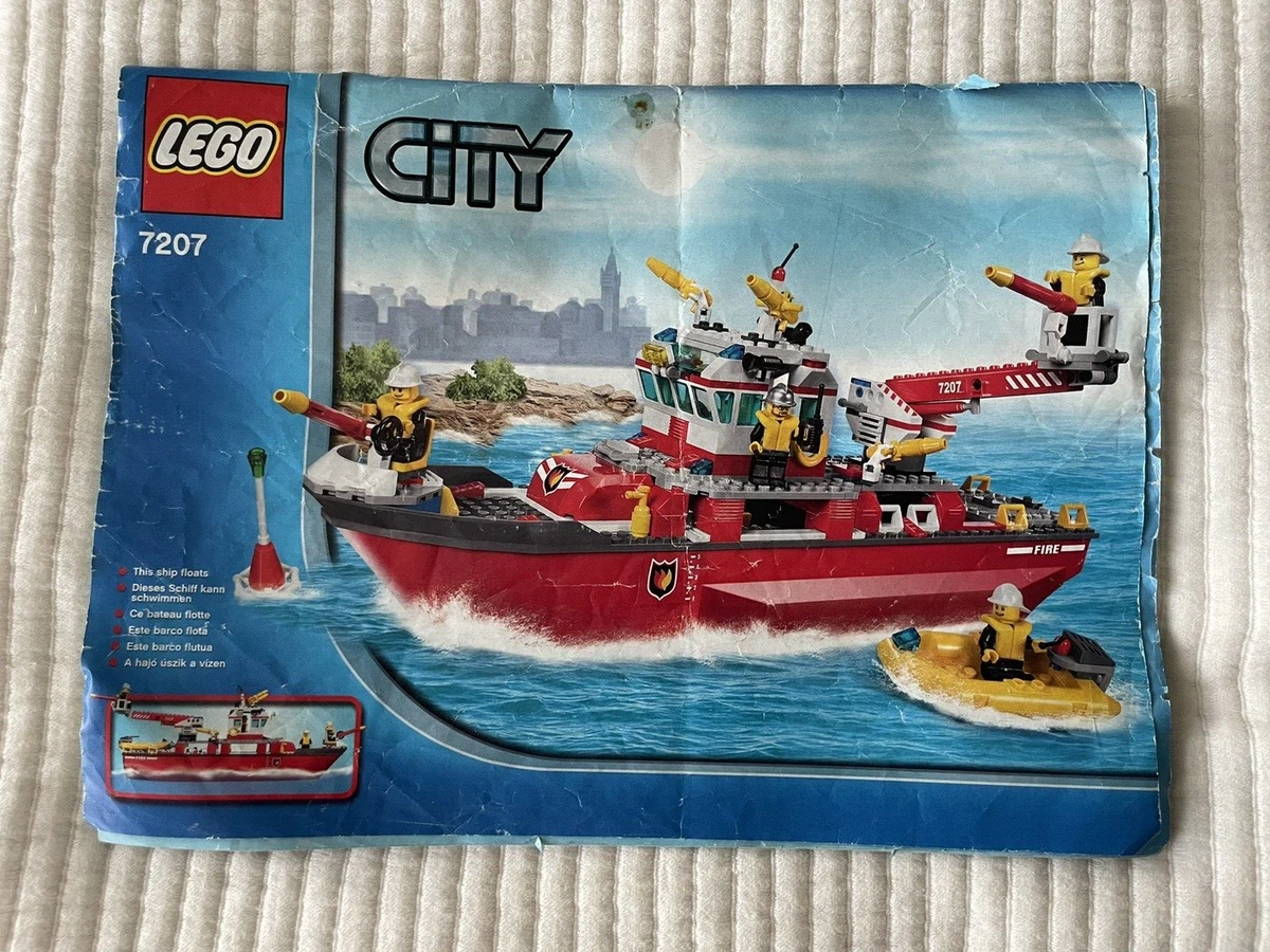 Lego 7207 Instructions Plus Boat 4569633 PreOwned eBay