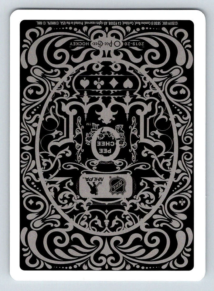 2019-20 O-Pee-Chee Playing Cards #4D Zach Parise (ref 179991) - Image 2 of 2