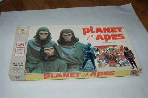 Planet Of the Apes Board Game Vintage 1974 Milton Bradley Please Read
