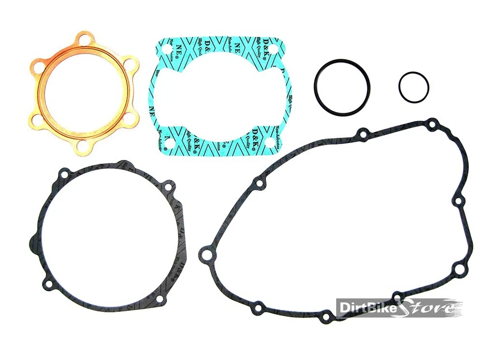 Kit de reconstrucción del motor Kawasaki KX 420 1980 1981 1982, juntas y sellos de rodamientos principales Foto 2 de 4