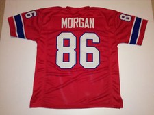 UNSIGNED CUSTOM Sewn Stitched Stanley Morgan Red Jersey - M, L, XL, 2XL, 3XL