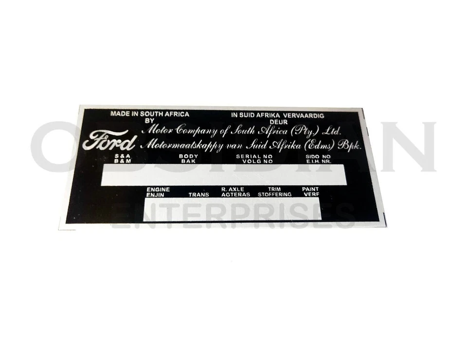 Rare 1971 Ford Capri Perana 302 V8 Manual - Ford Made in South Africa - Image 4 of 4