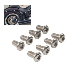 Rear Fender Mounting Bolt Screw 8PCS For Harley FLSTFI SOFTAIL Fat boy 00-17 US