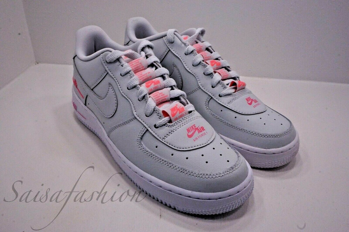 Nike Air Force LV8 Low GS Leather Photon Dust CJ4092-002 Sz 7Y