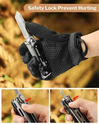 Viperade VAK5 Multi Function Knife Blade Scissors Clip Glassbreaker Screwdrivers