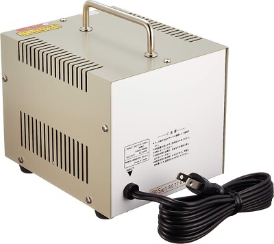 Nissyo 110/120V to 100V 1500W Step Down Voltage Transformer