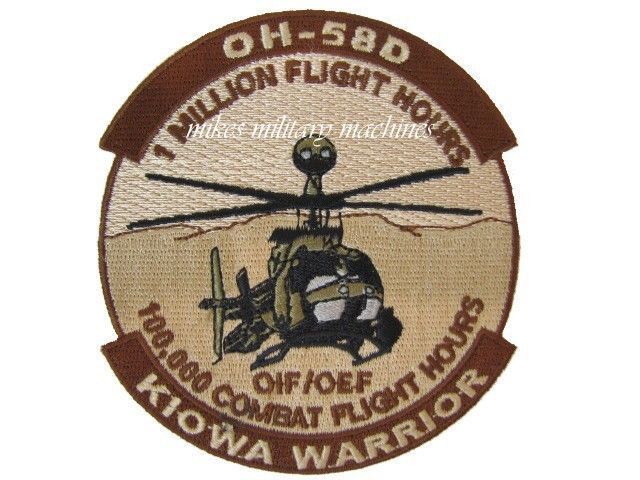 OH-58D Kiowa Warrior 100,000 Combat Flight Army Aviation