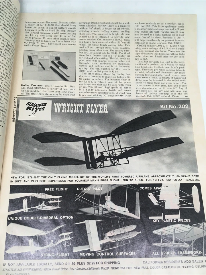 FLYING MODELS Vol. 80 #3 (#477) March 1977 Carstens Publ. Uncertified Magazine - Image 3 of 4