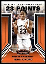 2020-21 Panini Contenders Draft Picks Playing the Numbers Game Isaac Okoro