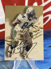 1998 Skybox Premium - Autographics Joey Galloway Black (AU)