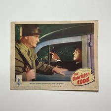 1944 The Unwritten Code Original 11x14” Lobby Card Ann Savage Tom Neal WWll
