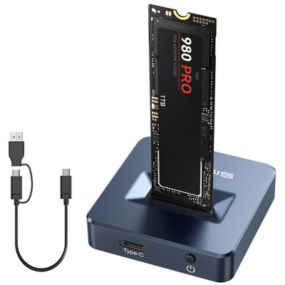 Acasis 10Gbps M.2 NVMe/SATA Type-C SSD Base für Windows & MAC