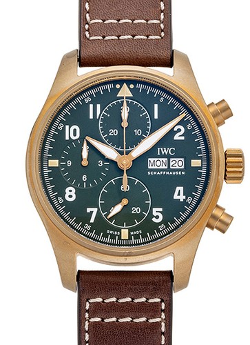 IWC Pilots Watch Chronograph Spitfire IW387902 Bronze 41mm Automatic #KMW745
