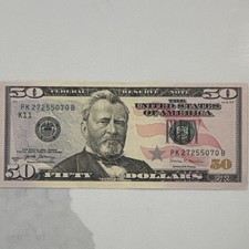 2017A $50 Note (1). Crisp and uncirculated.