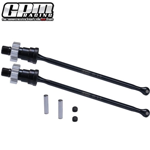 GPM Carbon Steel F/R Driveshaft &7075 Alu Hex TRAXXAS 1/5 X-Maxx 8S Funco Sand - Picture 12 of 12