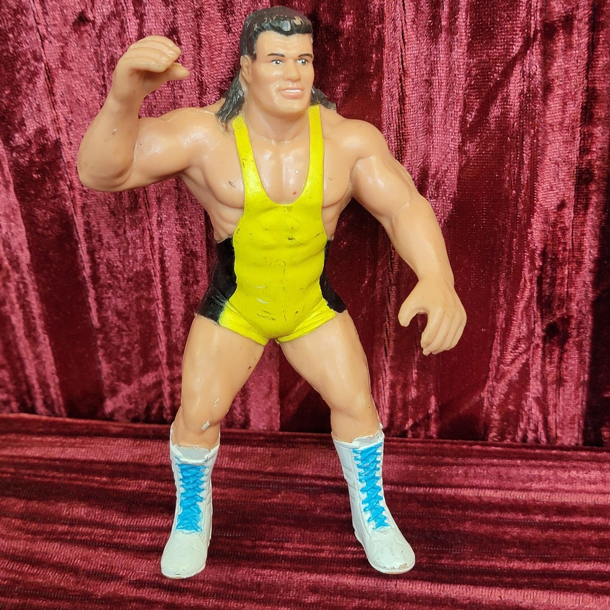 11X LOT 1990 WCW WWF Galoob 4.5” Action Figures Play Wear USED