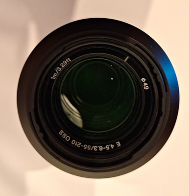 Sony E-Mount 55-210mm f/4,5-6,3 OSS Autofokus Zoomobjektiv SEL55210