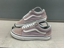 Vans Old Skool Lilac Suede/Canvas Sneakers Mens 6.5 Womens 8 READ