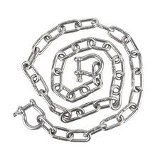 itayak Boat Anchor Chain, 316 Stainless Steel Marine Grade 1/4 Inch x 5 FT