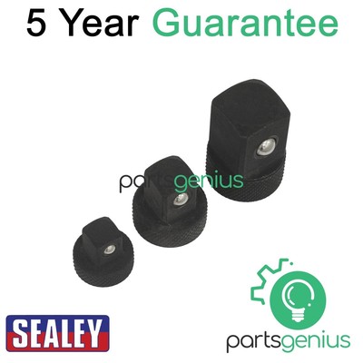 Sealey Premier Low Profile Impact Steckschlüssel-Adaptersatz 3-teilig AK5524