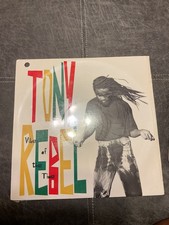 Tony Rebel Vibes of the Time Reggae 1993 LP Vinyl Sony Music Entertainment