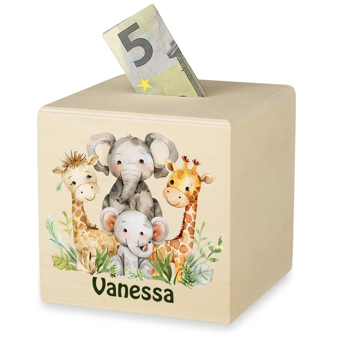 Salvadanaio Panda Con Linguetta – Carino 7x6 Pollici In Vinile – Per Bambini Ragazze E Ragazzi – Impara A Risparmiare Con Stile