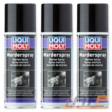 3x 200 ml LIQUI MOLY MARDERSPRAY MARDERSCHRECK MARDERABWEHR