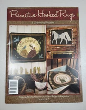 Primitive Hooked Rugs 6 Charming Projects Volume 1 Pattern Book