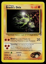Pokemon Card - Brock's Onix Gym Heroes 21/132 Rare on eBay