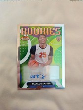 2023-24 Topps Finest - Rookie Finest Autographs Marcus Sasser #RFA-MS (AU, RC)