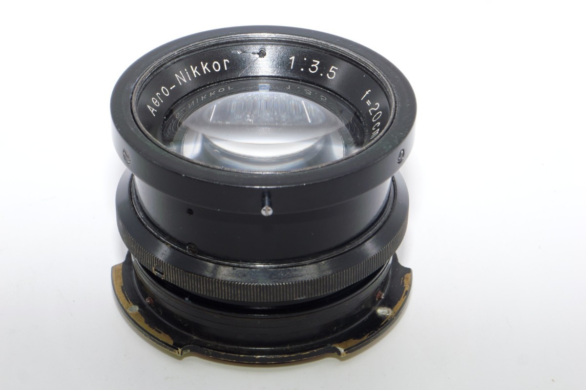 Nikko (Nikon) Aero-Nikkor 20cm /3.5 lens for Japanese Aerial