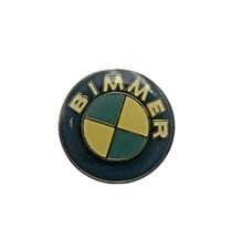 Enamel BMW Logo BIMMER Car Owner Lapel Pin Rare Vintage