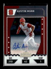 2021 Panini Elite #CTO-AM Austin Murr College Tickets Optic Signatures #/99