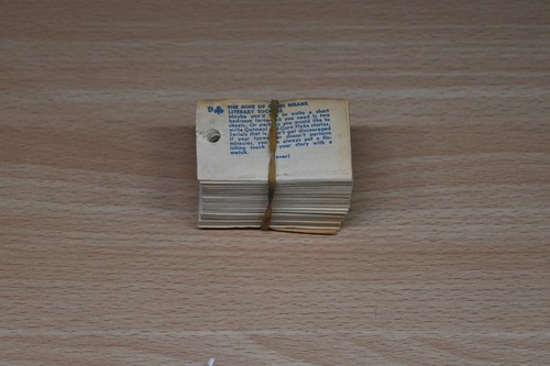 Stack Of Vintage Ask Swami Vending Machine Fortunes / Cards - Lot #1