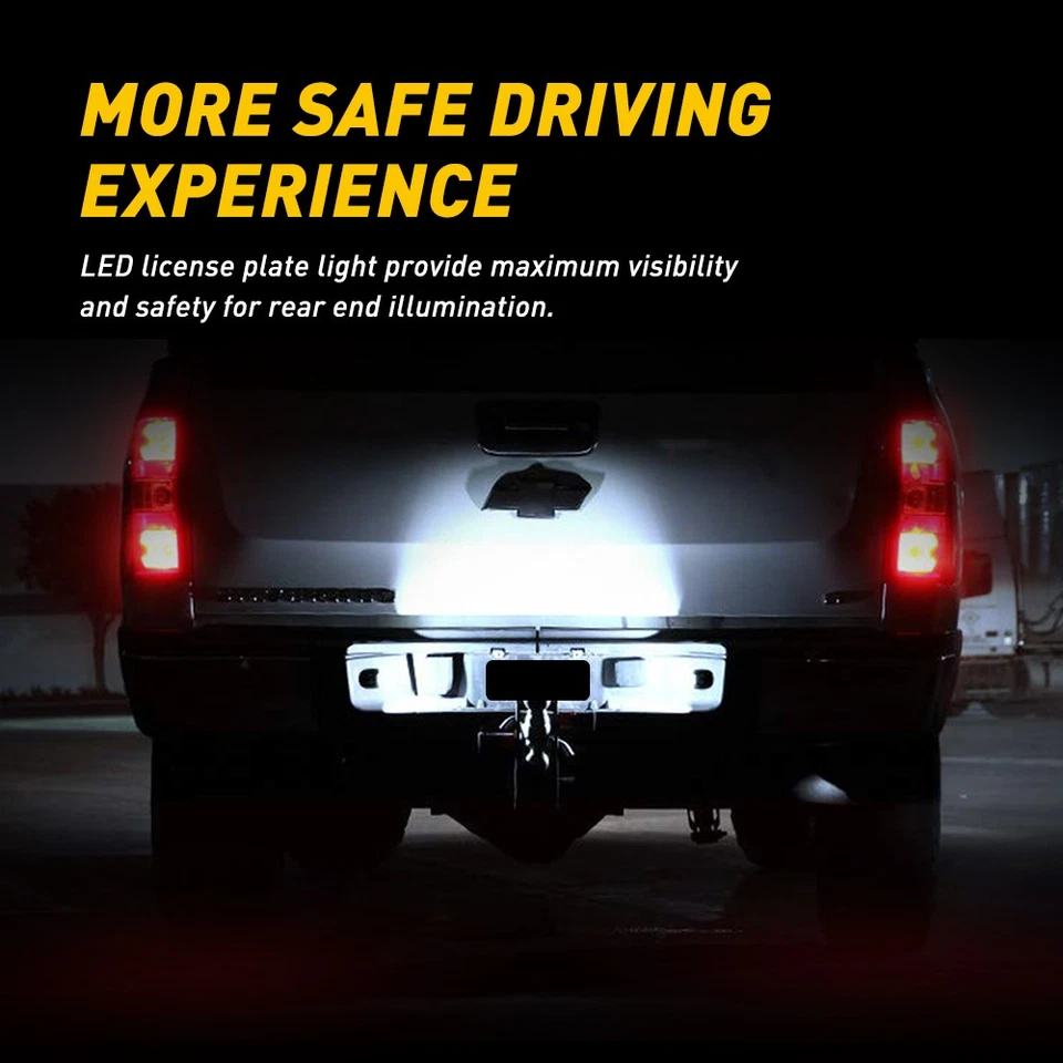 Luces LED blancas para matrícula Ford 1990-2014 F-150 1991-2004 Ford Explorer Foto 4 de 4