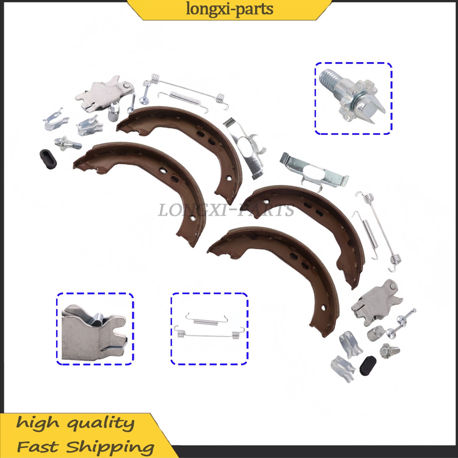 Maserati Ghibli 2014-2016 Parking brake shoe