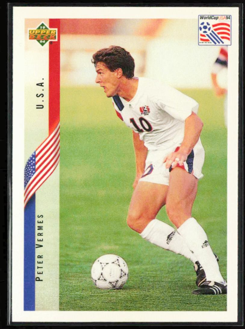 1994 Upper Deck World Cup Contenders English/Spanish #27 Peter Vermes