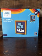 ALDI Play ALDI Logo Brick Building Blocks Set 824 Piece Set Display New Sealed