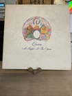 Queen a Night at the Opera Gatefold Vinyl LP 1975 ORIGINAL ALBUM STAINED SLEEVE
