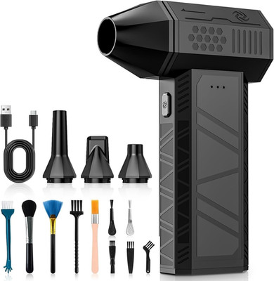 Electric Air Duster,130000Rpm Elektrische Staubgebläse Druckluftspray, 3-Gang Mi
