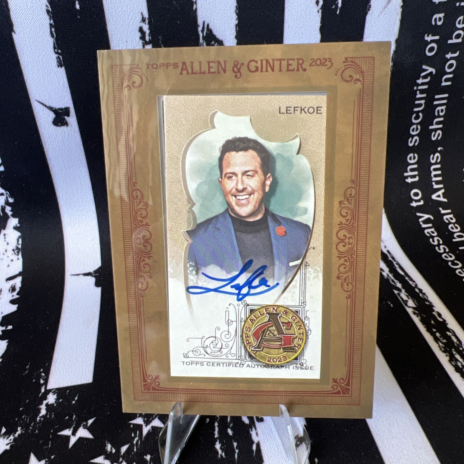 2023 Allen & Ginter Adam Lefkoe The World's Champions Autograph Auto #MA-ALE