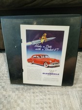 Vintage Auto Advertisement Collection - 143 Pages Front Back Buick Cadillac