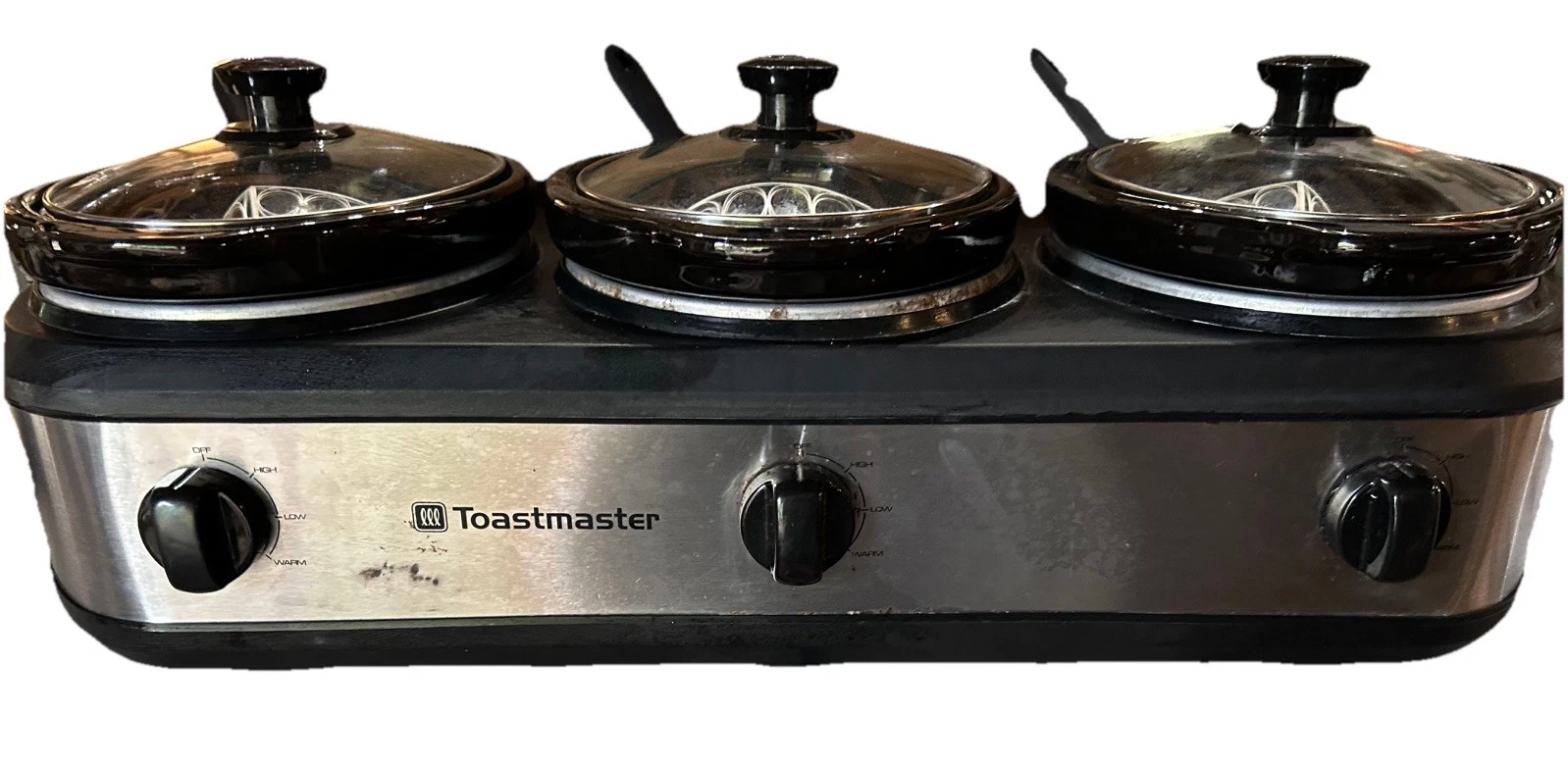 Toastmaster 3 Bay Slow Cooker Buffet Model Number TM-318BS
Opens in a new window or tab